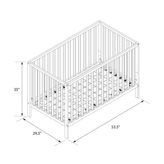 Ivey 3-in-1 Convertible Crib - Image 7